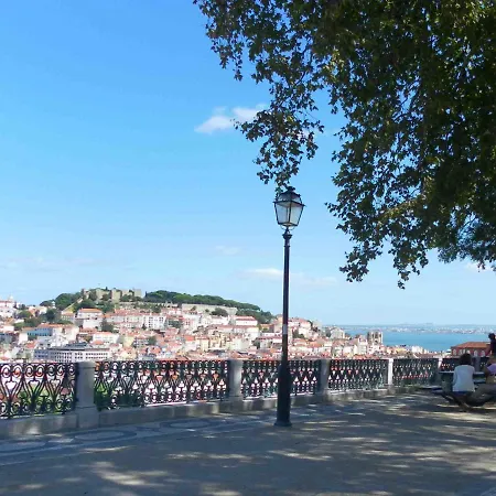Apartment Bl Bairro Alto Famous Bica Funicular Street View