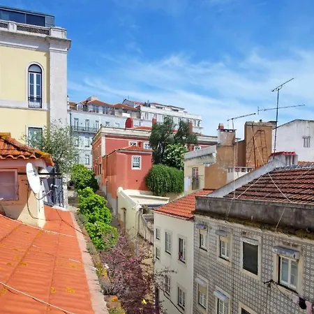 Bl Bairro Alto Famous Bica Funicular Street View Apartment Lisbon