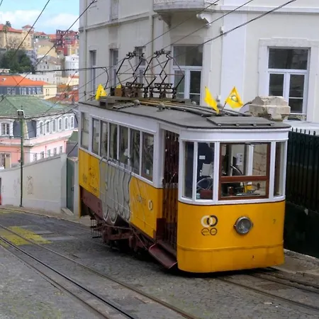 Bl Bairro Alto Famous Bica Funicular Street View